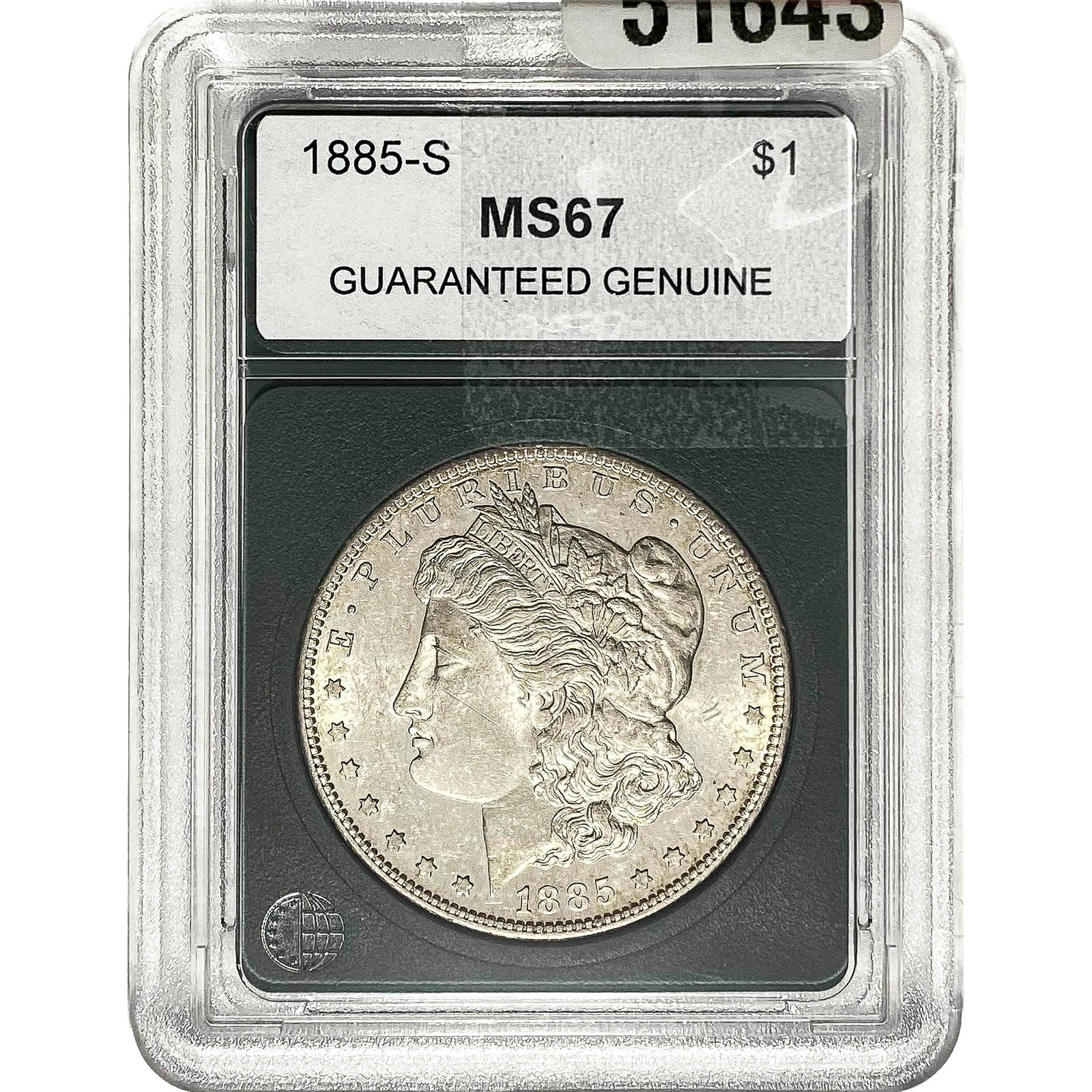 1885-S Morgan Silver Dollar  MS67 (1 of 2)