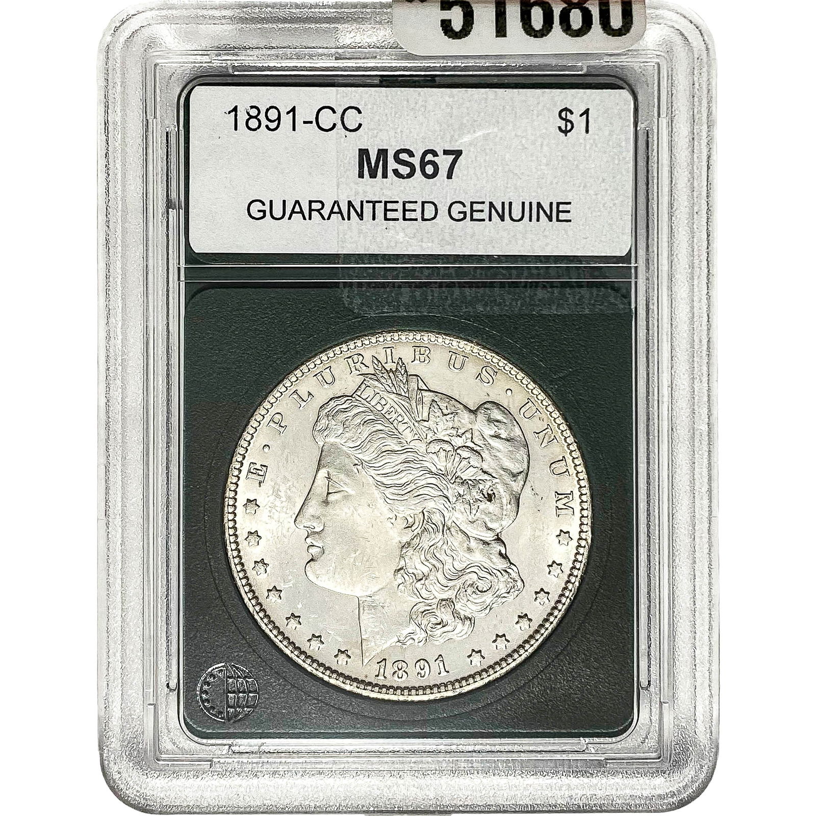 1891-CC Morgan Silver Dollar  MS67 (1 of 2)