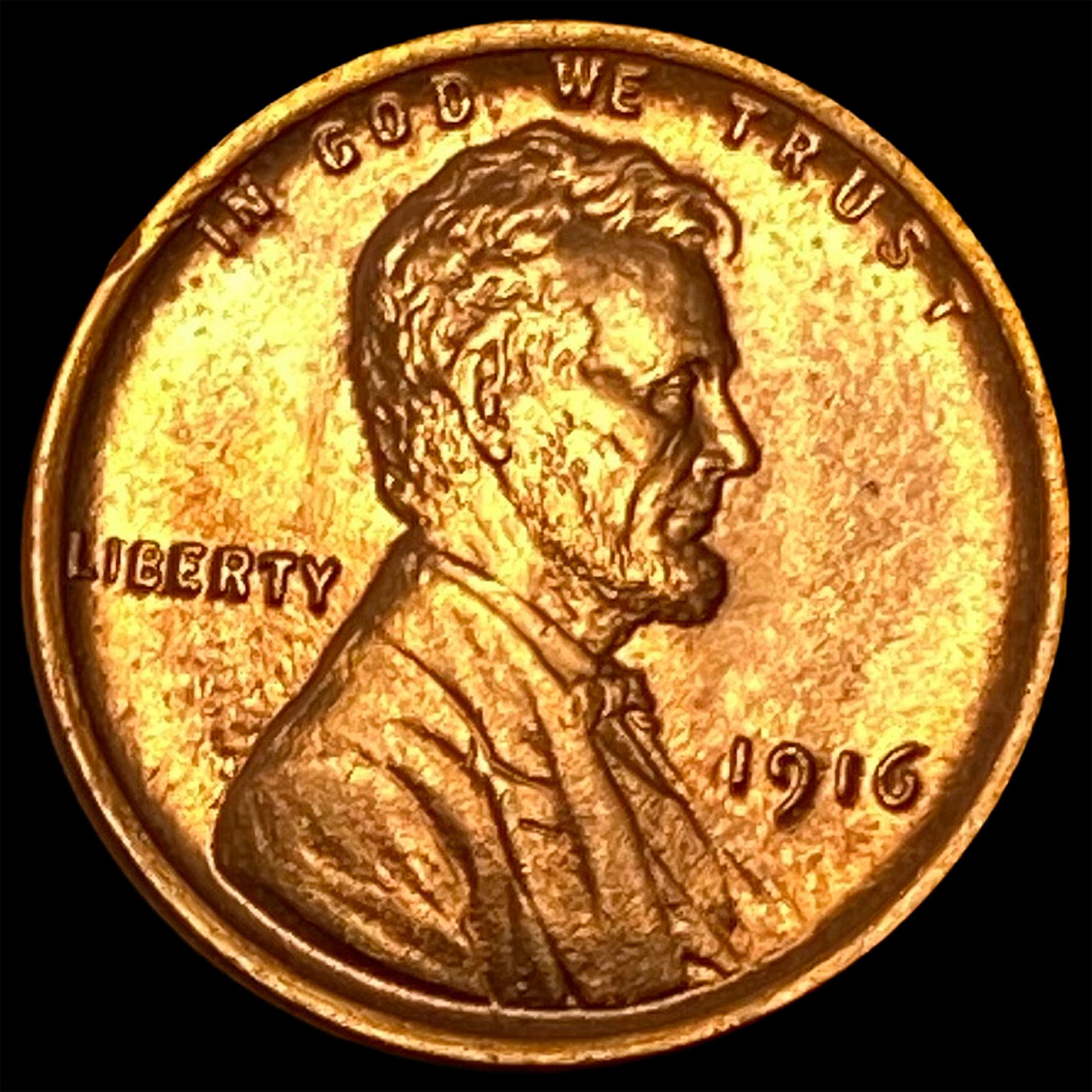 1916 Lincoln Wheat Cent CHOICE BU (1 of 2)