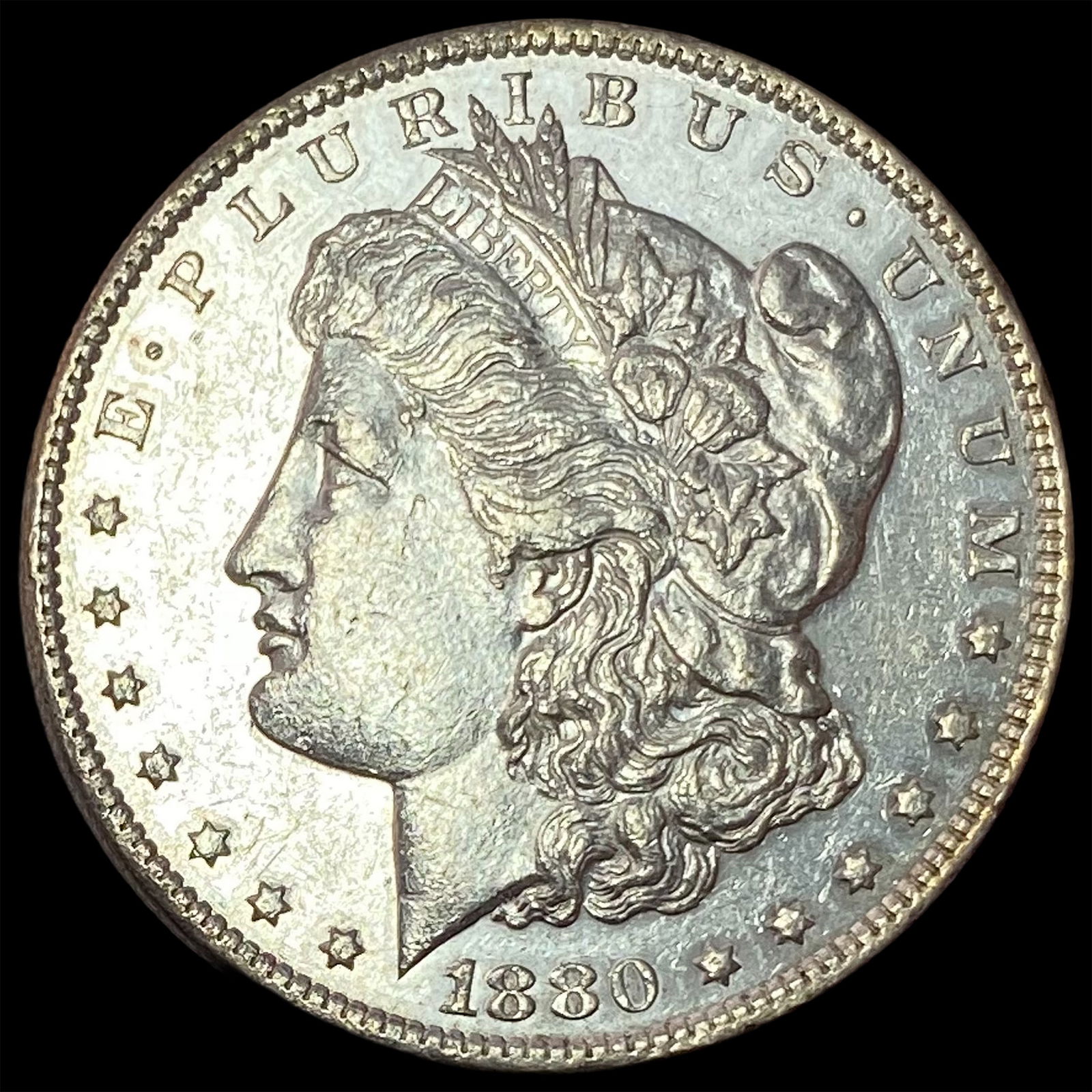 1880-O Micro O Morgan Silver Dollar UNCIRCULATED (1 of 2)