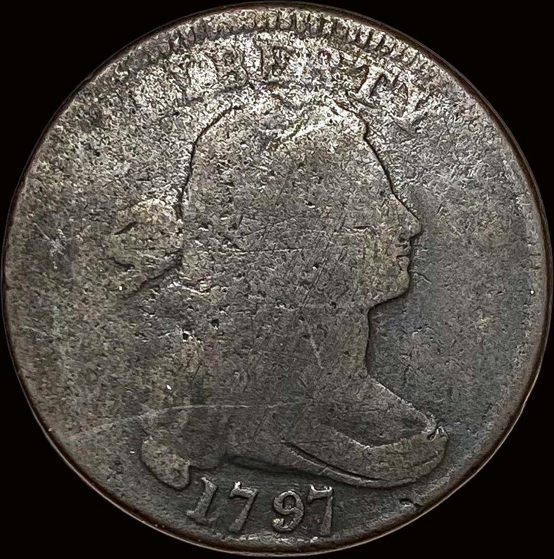 1797 Draped Bust Large Cent NICELY CIRCULATED (1 of 2)