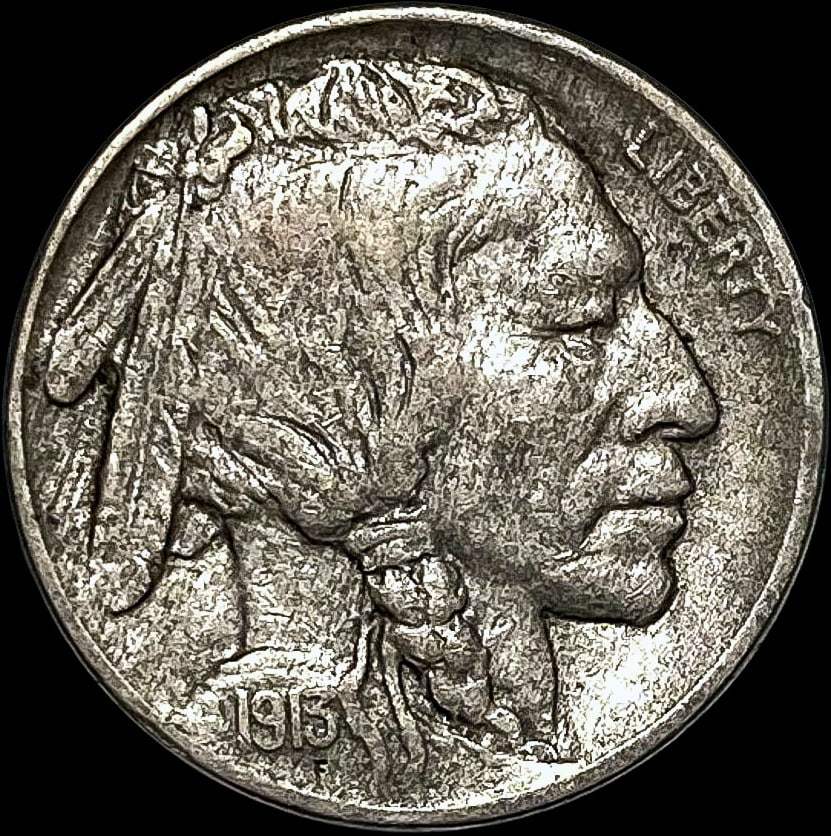 1913-D Type 2 Nickel Buffalo CLOSELY UNCIRCULATED (1 of 2)