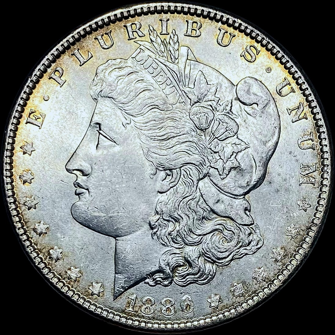 1886 Morgan Silver Dollar CHOICE BU (1 of 2)