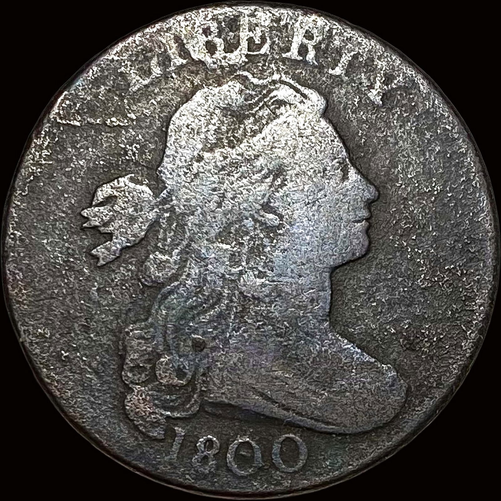 1800 Draped Bust Large Cent LIGHTLY CIRCULATED (1 of 2)