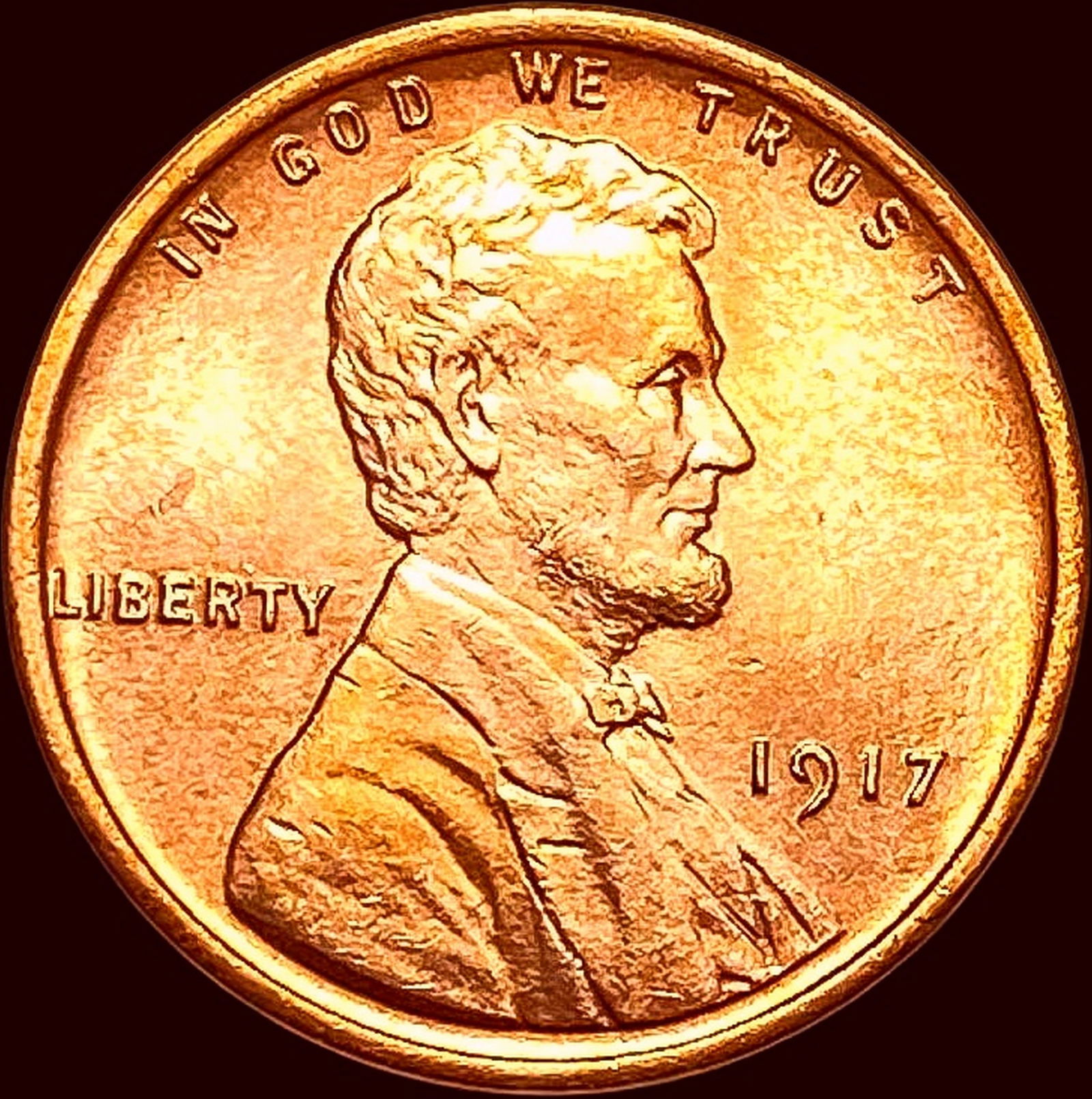 1917 Lincoln Wheat Cent GEM BU (1 of 2)