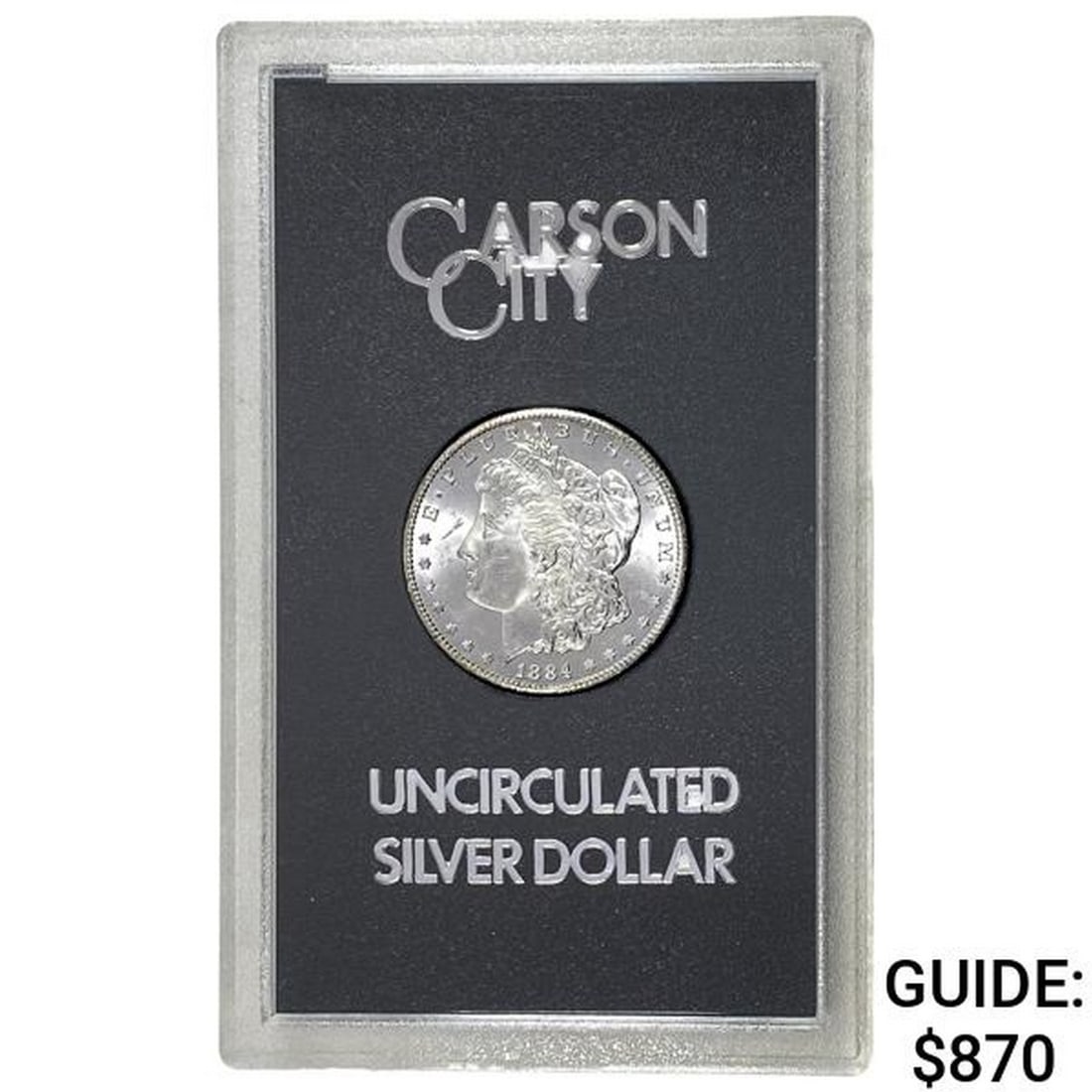 1884-CC Morgan Silver Dollar GSA UNCIRCULATED (1 of 3)