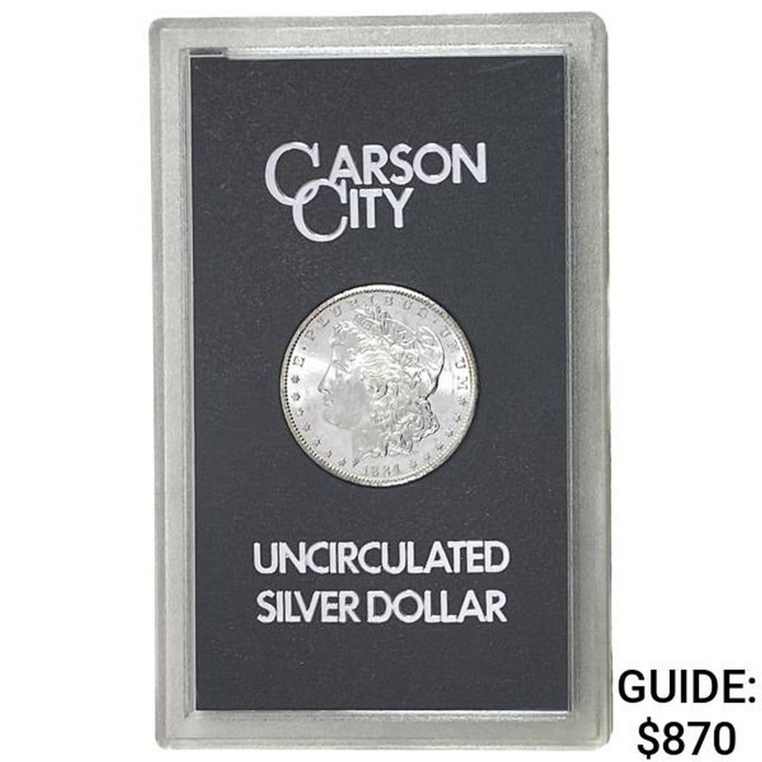 1884-CC Morgan Silver Dollar GSA UNCIRCULATED (1 of 3)