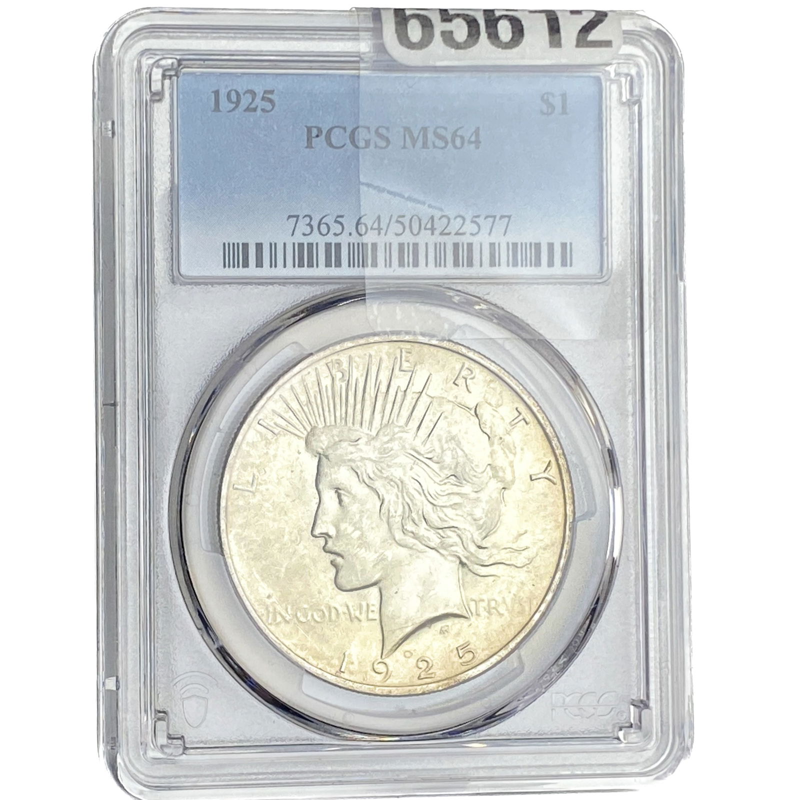 1925 Silver Peace Dollar PCGS MS64 (1 of 2)