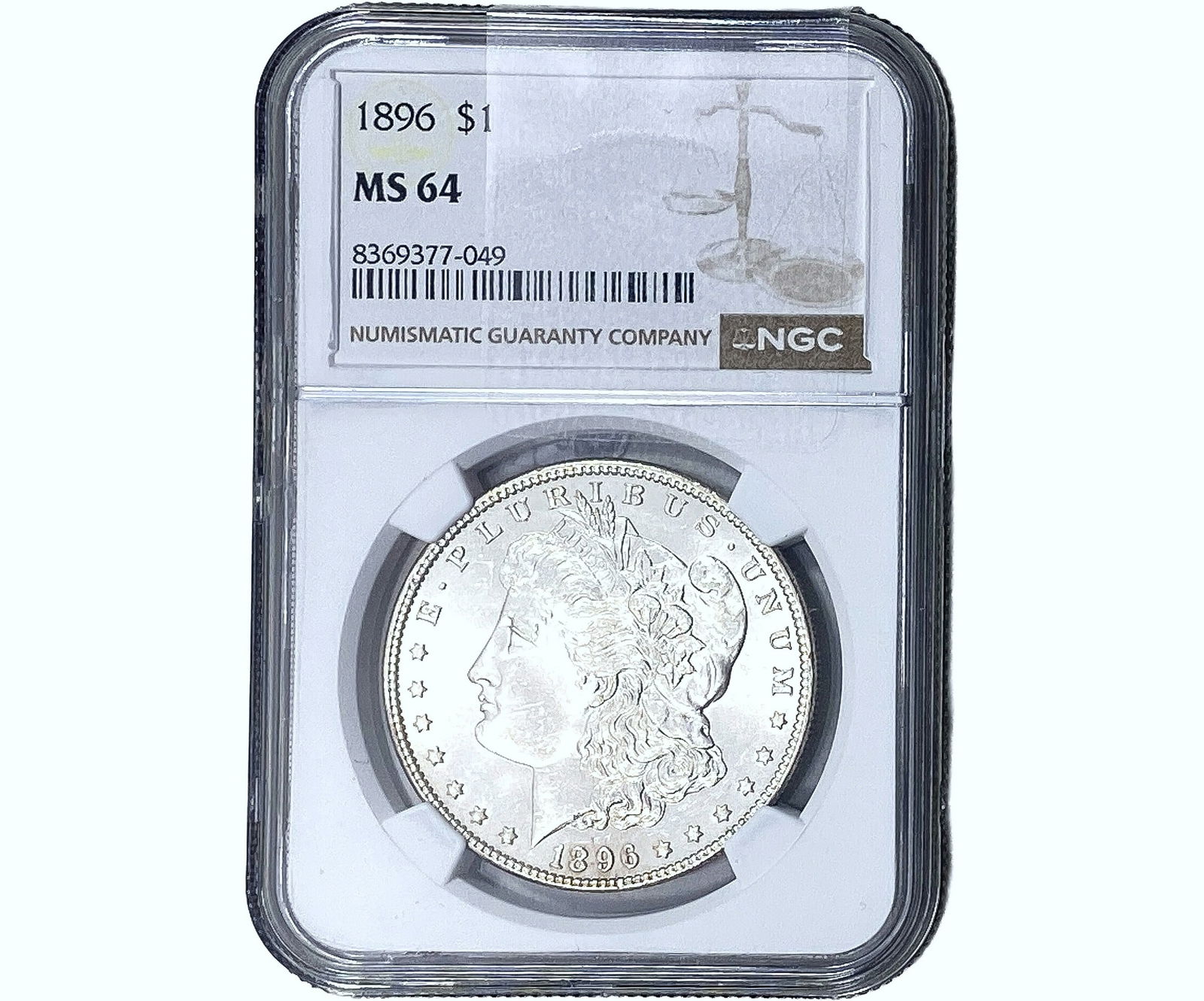 1896 Morgan Silver Dollar NGC MS64 (1 of 2)
