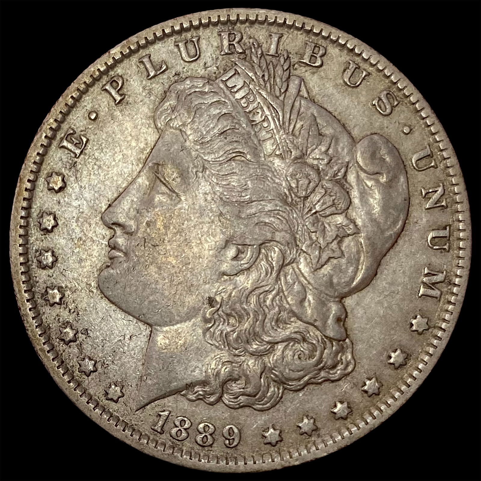 1889-O Silver Morgan Dollar NEARLY UNCIRCULATED (1 of 2)