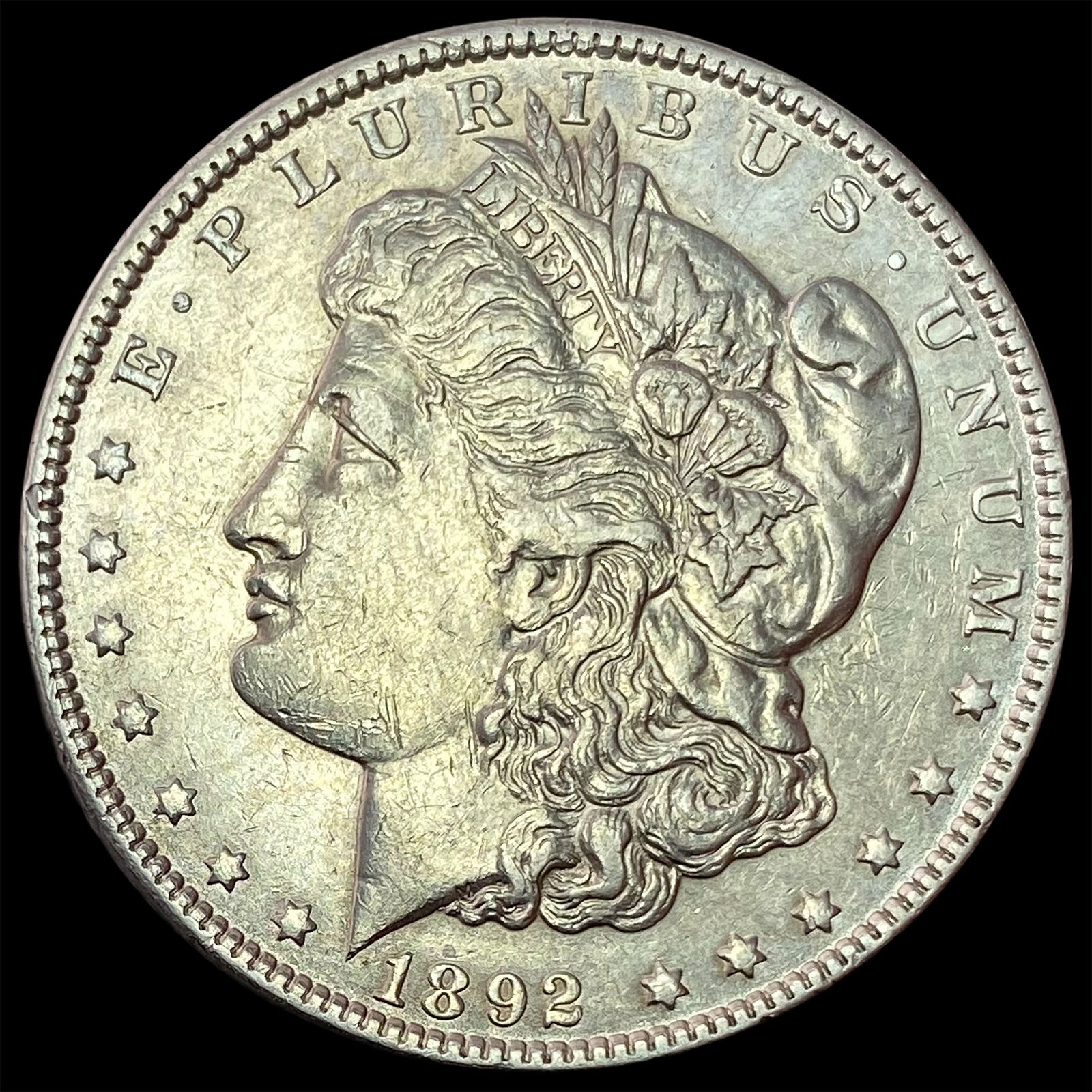 1892 Silver Morgan Dollar CLOSELY UNCIRCULATED (1 of 2)