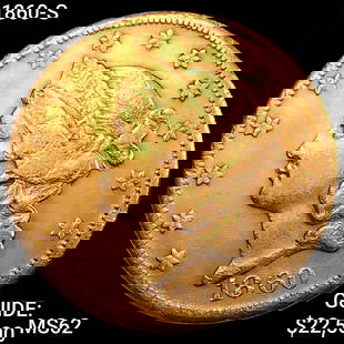 1860-S $20 Gold Double Eagle UNCIRCULATED: 1860-S $20 Gold Double Eagle UNCIRCULATED