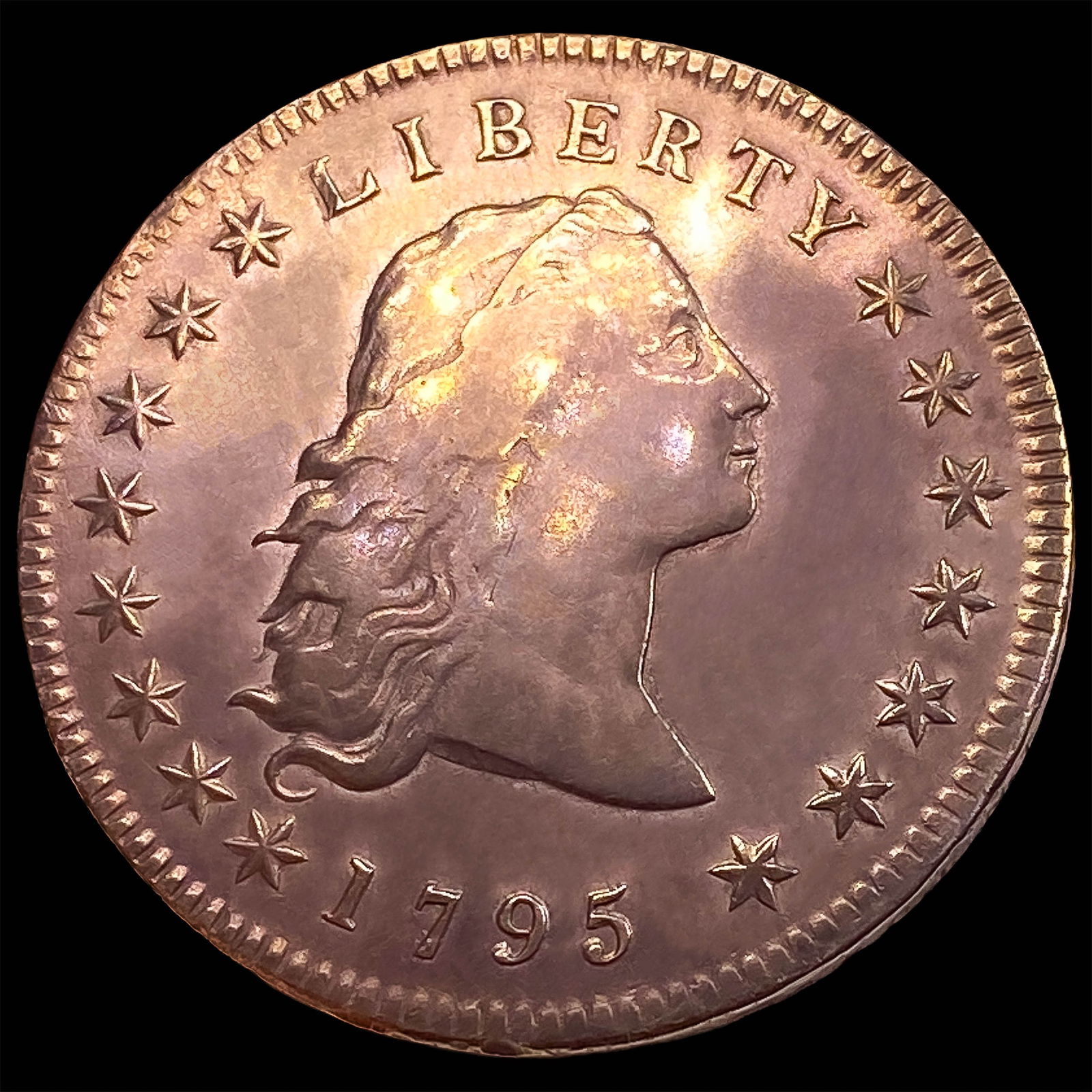 1795 Flowing Hair Dollar NEARLY UNCIRCULATED (1 of 2)
