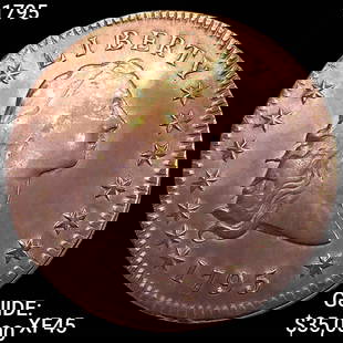 1795 Flowing Hair Dollar NEARLY UNCIRCULATED: 1795 Flowing Hair Dollar NEARLY UNCIRCULATED