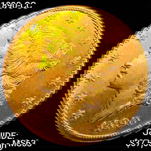 1890-CC $20 Gold Double Eagle CHOICE BU: 1890-CC $20 Gold Double Eagle CHOICE BU