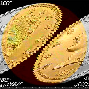 1837 $2.50 Gold Quarter Eagle UNCIRCULATED: 1837 $2.50 Gold Quarter Eagle UNCIRCULATED