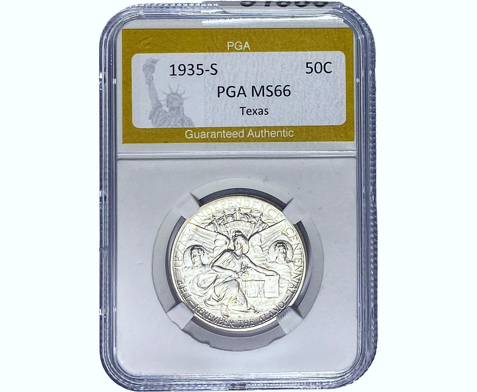 1935-S Texas Half Dollar PGA MS66 (1 of 2)