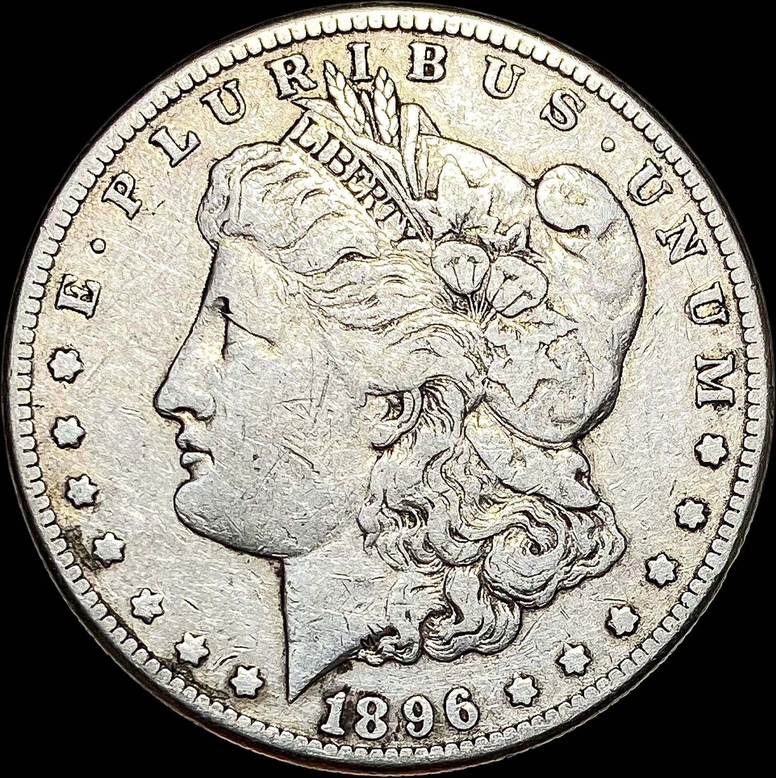 1896-S Silver Morgan Dollar NEARLY UNCIRCULATED (1 of 2)
