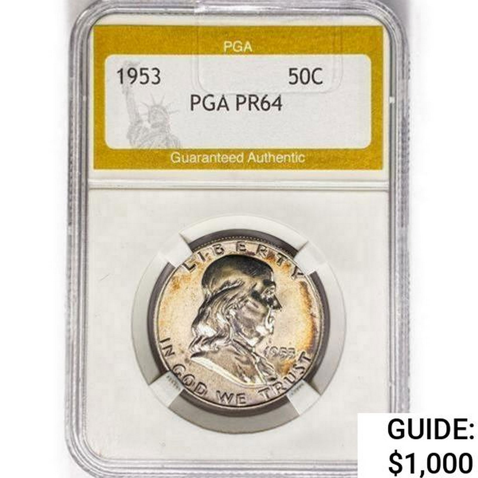 1953 Franklin Half Dollar PGA PR64 (1 of 2)