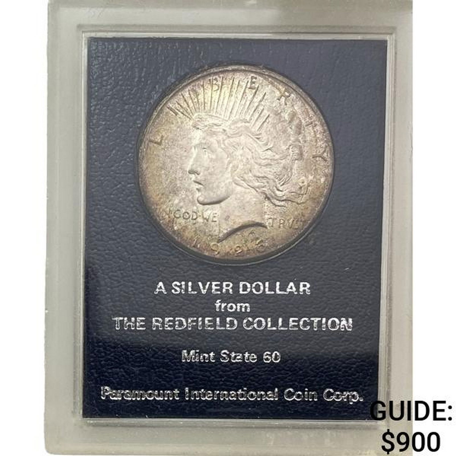 1926 Silver Peace Dollar REDFIELD MS60 (1 of 2)