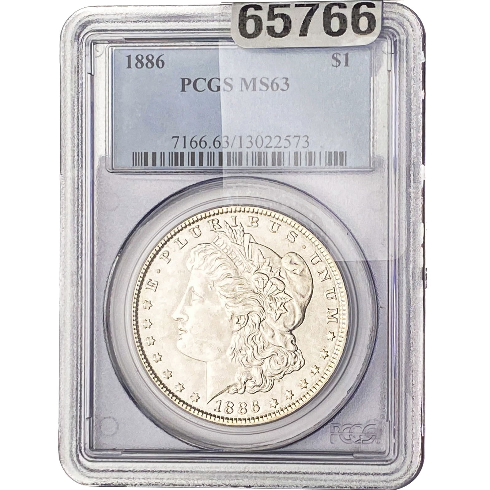 1886 Morgan Silver Dollar PCGS MS63 (1 of 2)