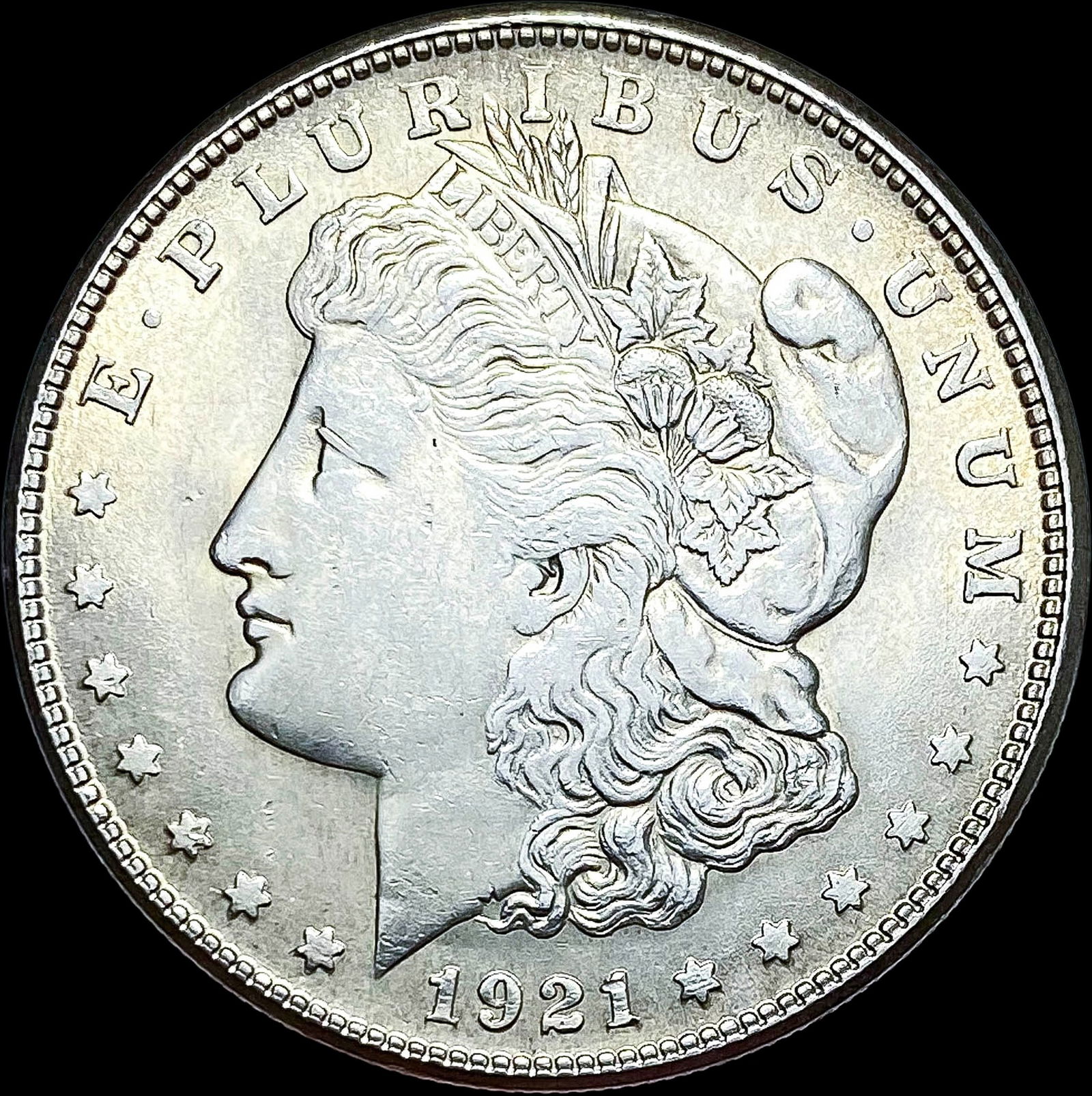 1921-S Silver Morgan Dollar CLOSELY UNCIRCULATED (1 of 2)