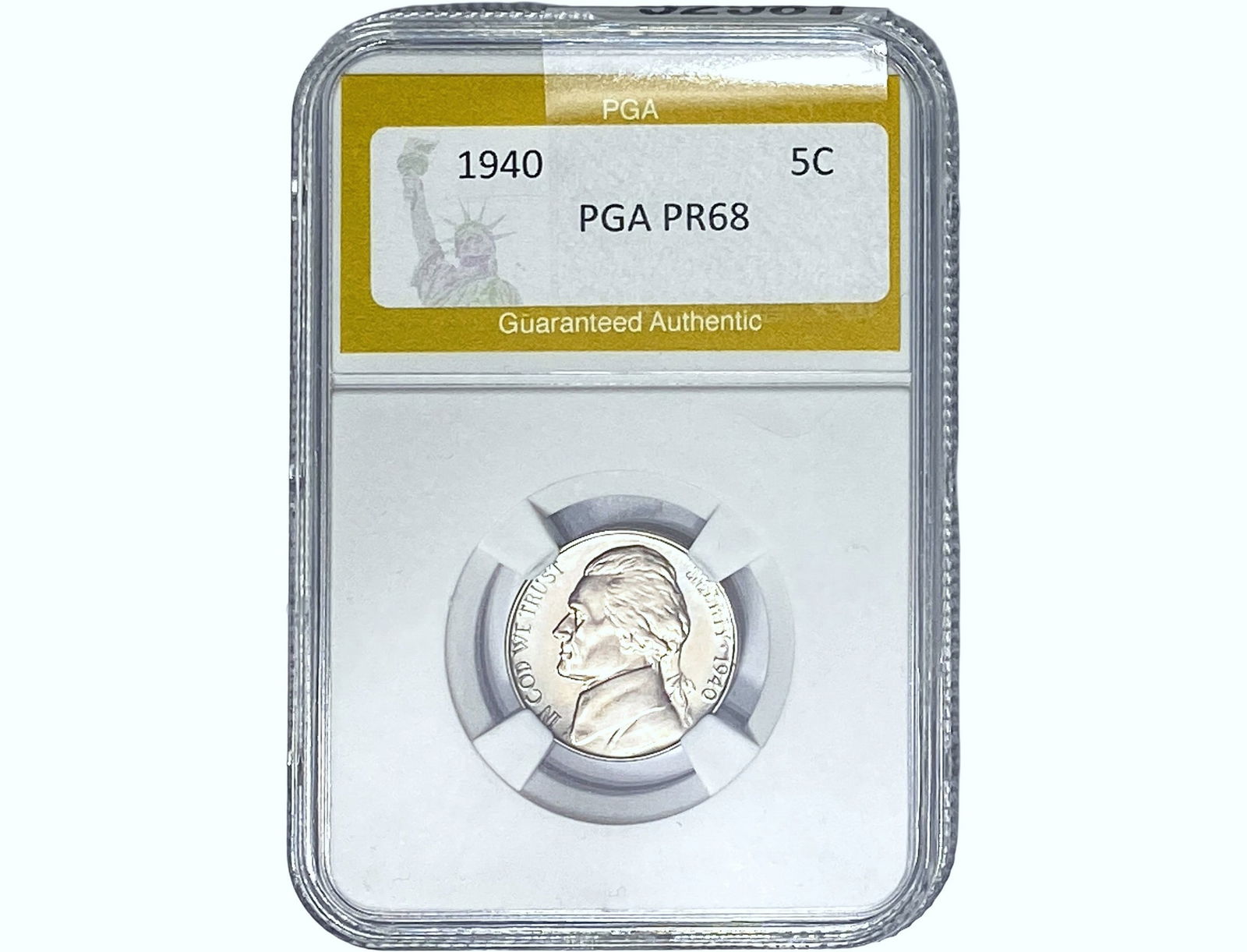 1940 Jefferson Nickel PGA PR68 (1 of 2)