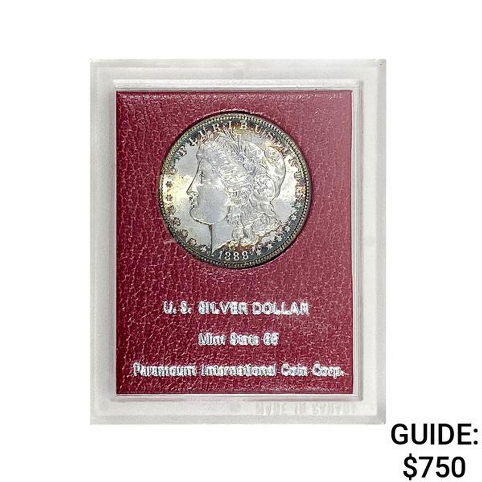 1888 Morgan Silver Dollar REDFIELD MS65 (1 of 2)