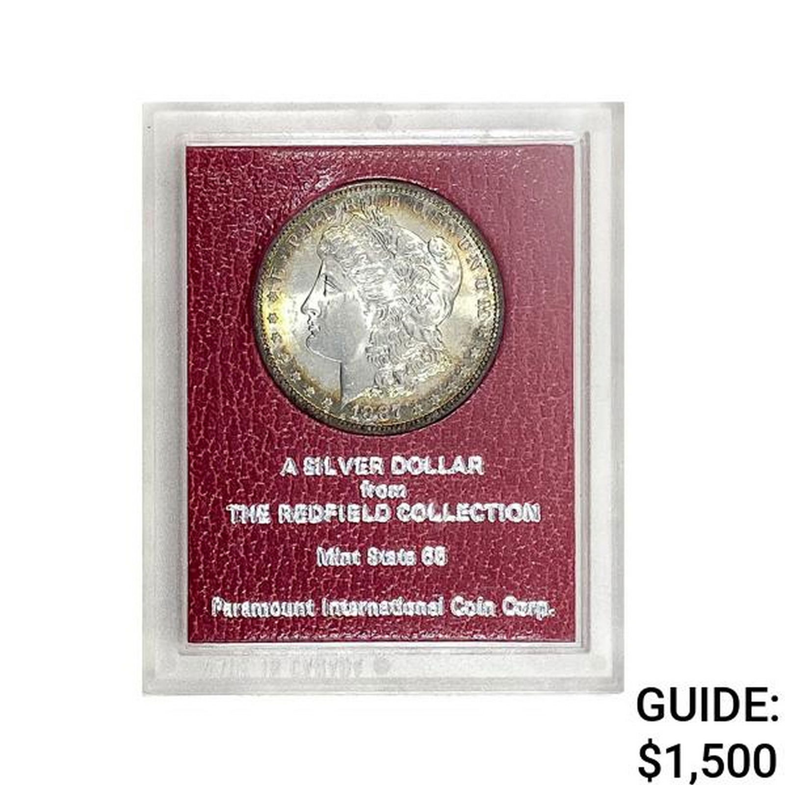 1887-S Morgan Silver Dollar REDFIELD MS65 (1 of 2)