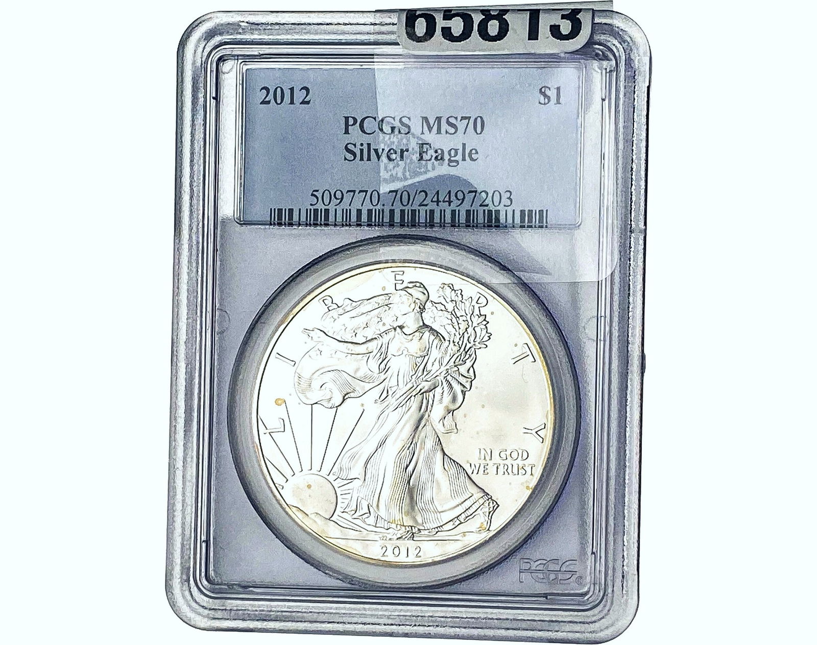 2012 Silver Eagle PCGS MS70 (1 of 2)