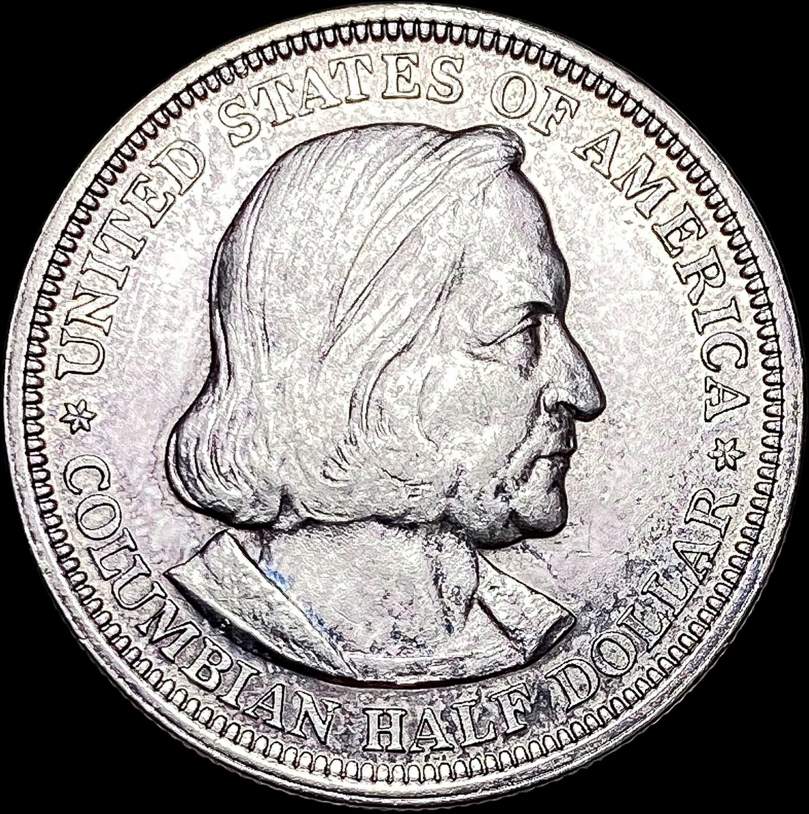 1892 Silver Columbian Half Dollar UNCIRCULATED (1 of 2)