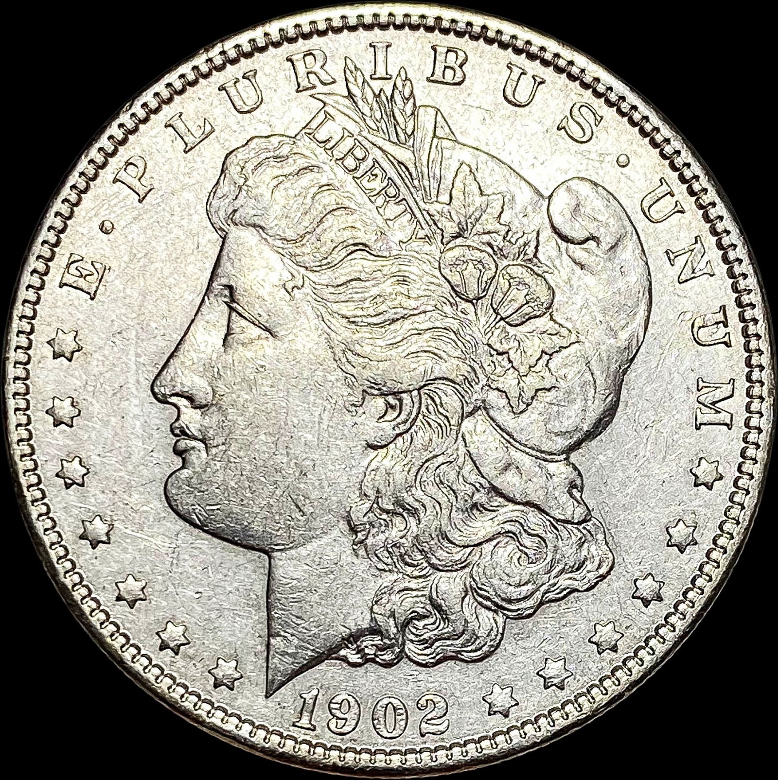 1902 Silver Morgan Dollar CLOSELY UNCIRCULATED (1 of 2)