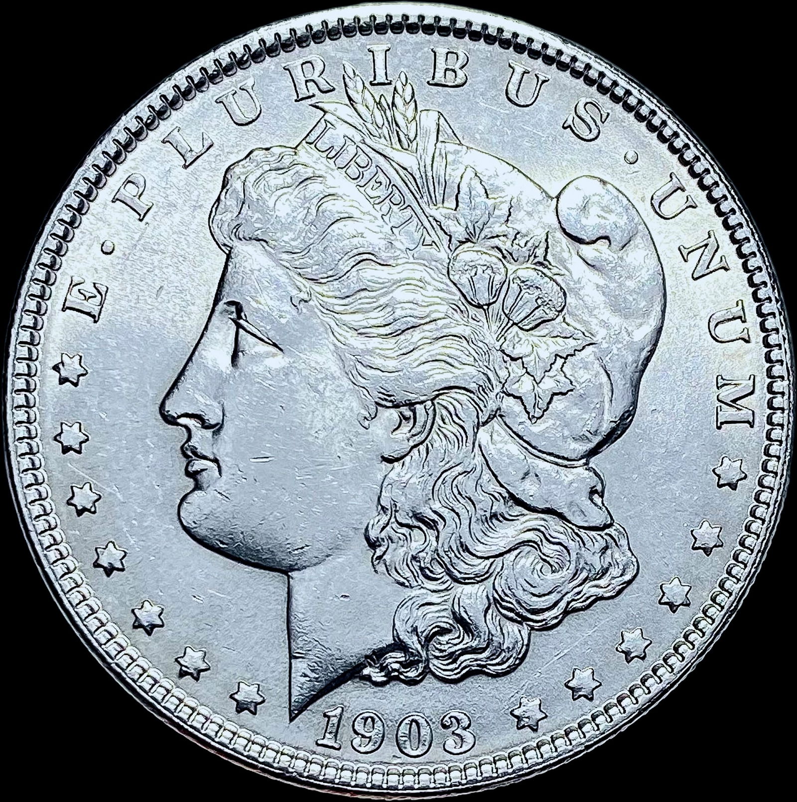 1903 Morgan Silver Dollar CHOICE AU (1 of 2)