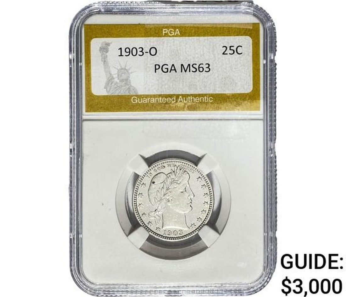 1903-O Barber Quarter PGA MS63 (1 of 2)