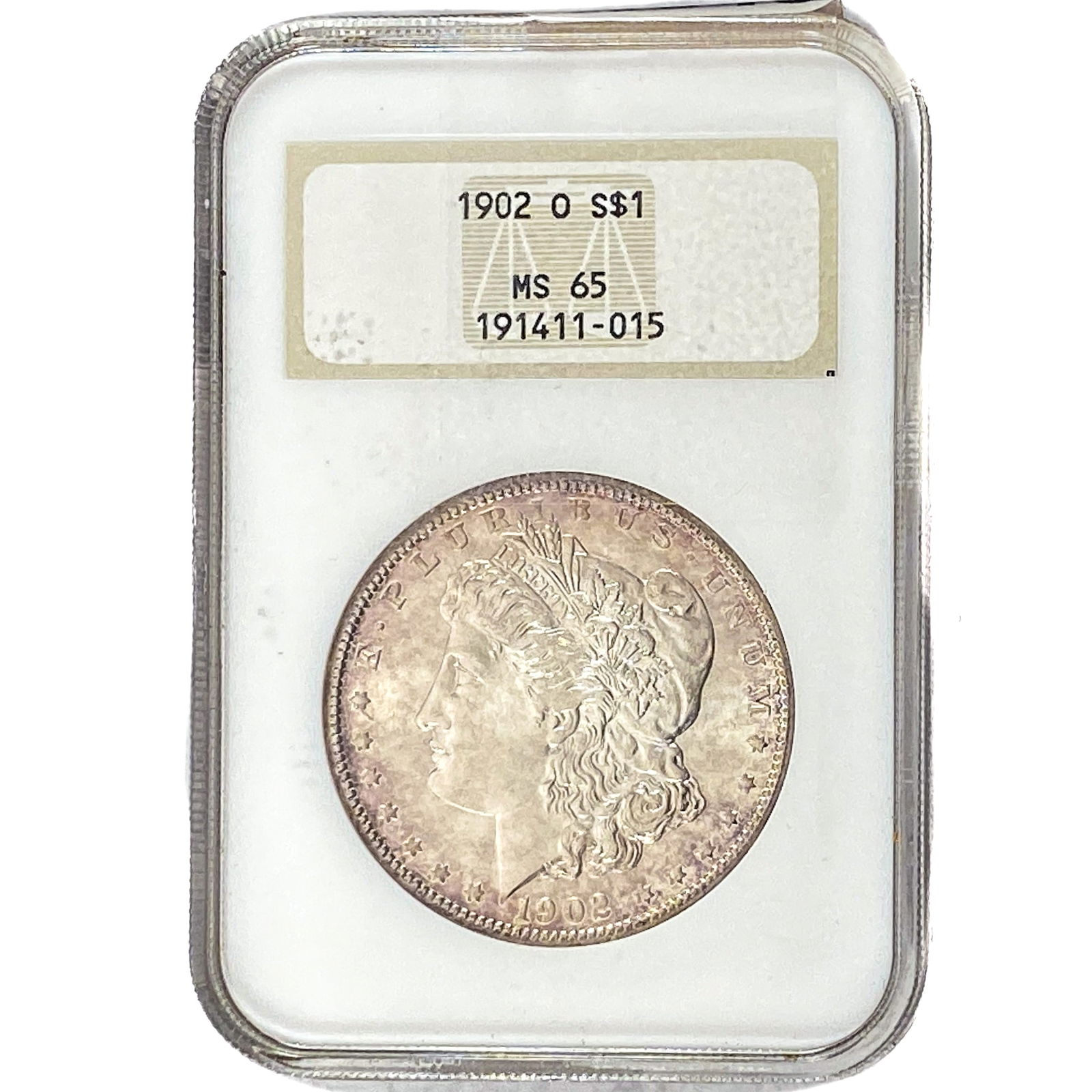 1902-O Morgan Silver Dollar NGC MS65 (1 of 2)