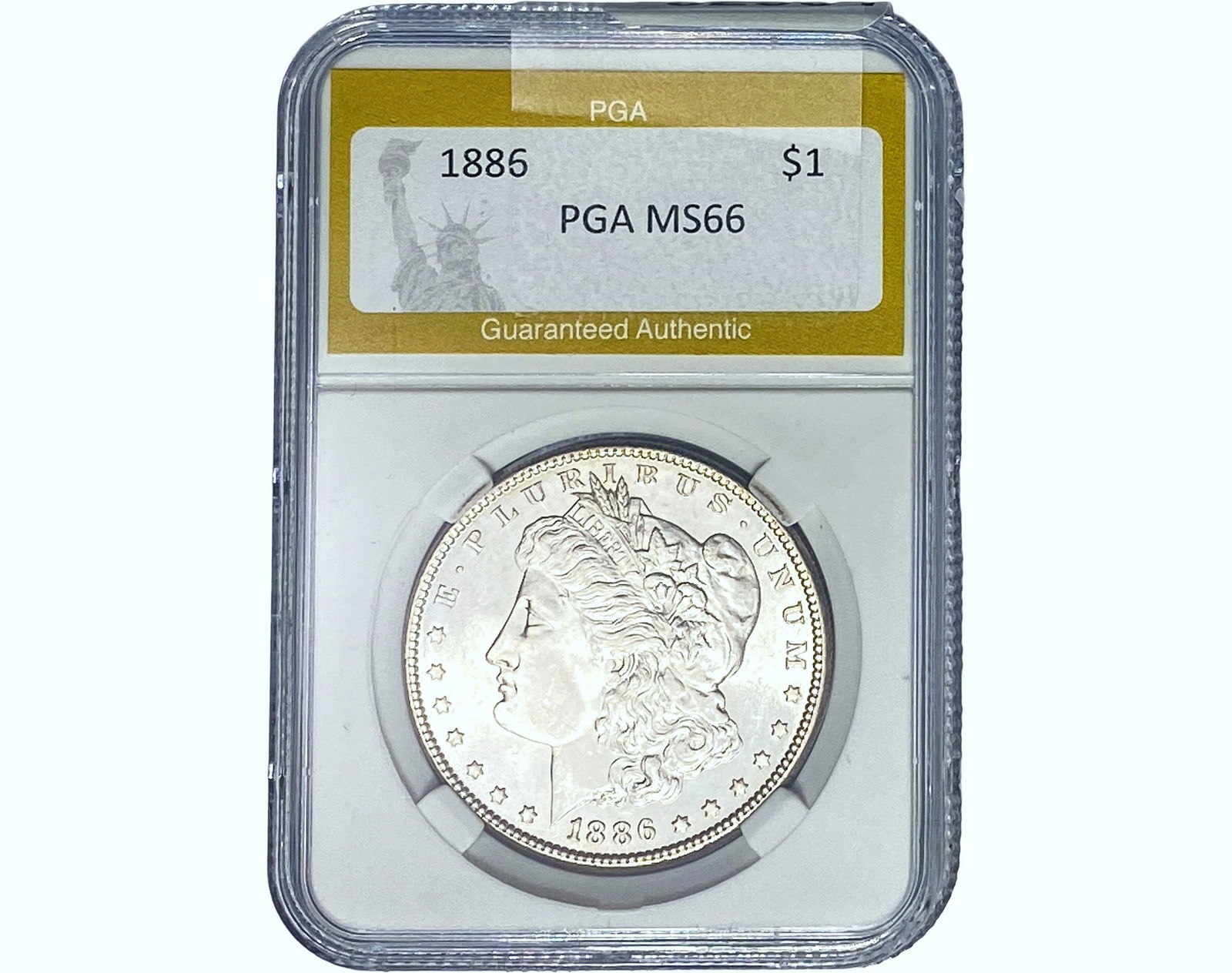 1886 Morgan Silver Dollar PGA MS66 (1 of 2)