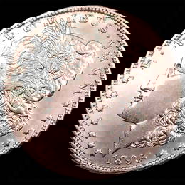 1895-O Morgan Silver Dollar