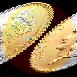 1854-O $3 Gold Piece