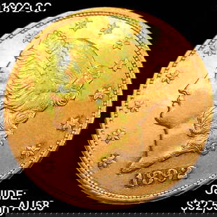 1892-CC $20 Gold Double Eagle CHOICE AU: 1892-CC $20 Gold Double Eagle CHOICE AU