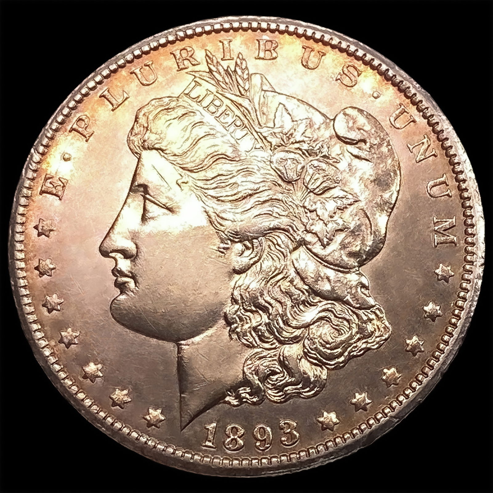 1893-CC Morgan Silver Dollar CHOICE BU (1 of 2)