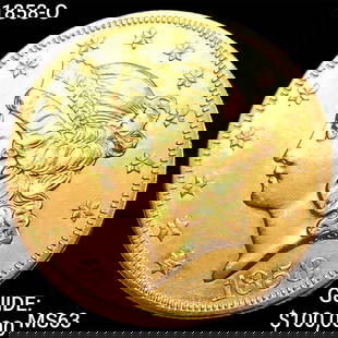 1858-O $20 Gold Double Eagle CHOICE BU: 1858-O $20 Gold Double Eagle CHOICE BU