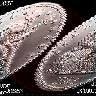 1855 Seated Liberty Dollar CHOICE BU: 1855 Seated Liberty Dollar CHOICE BU