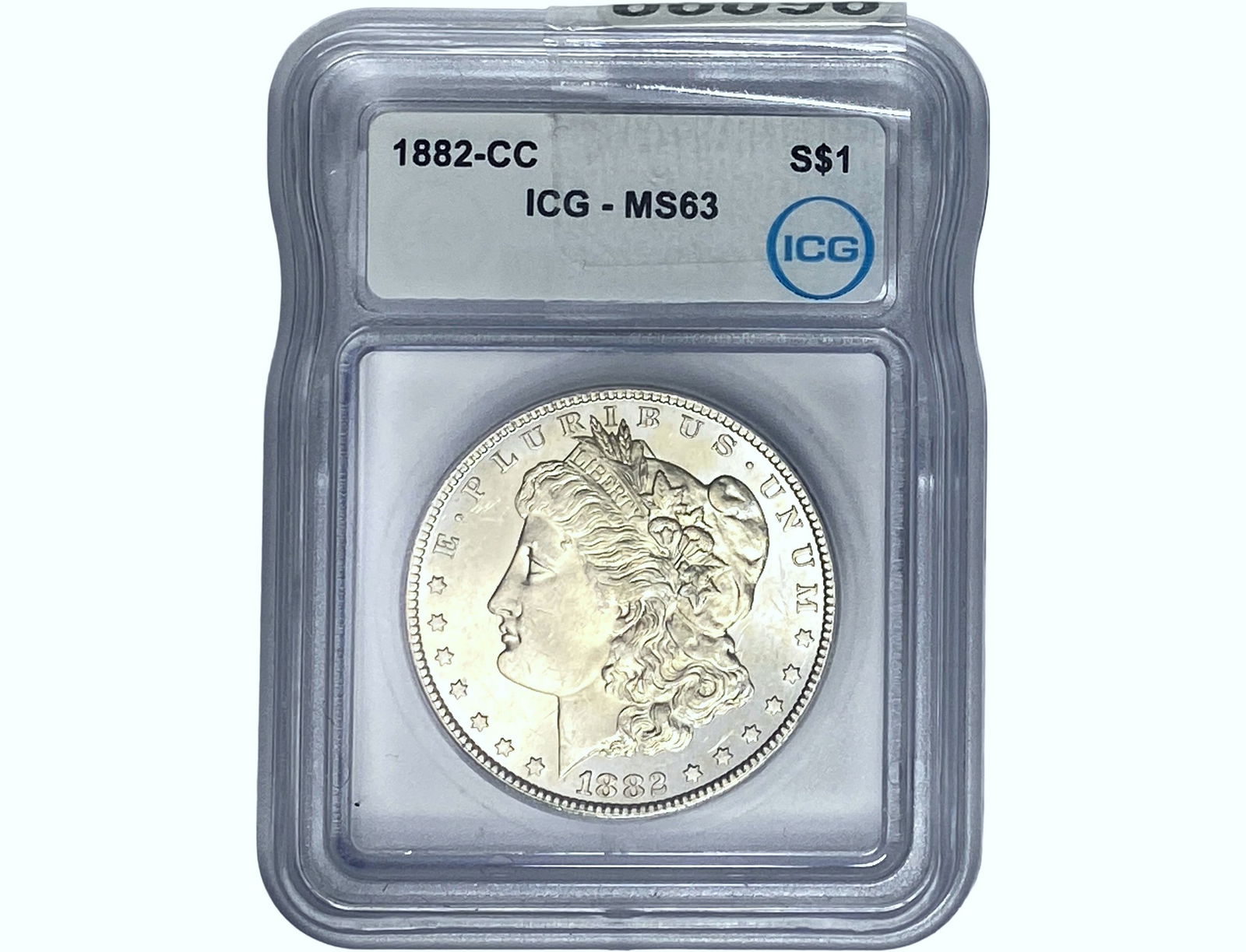 1882-CC Morgan Silver Dollar ICG MS63 (1 of 2)