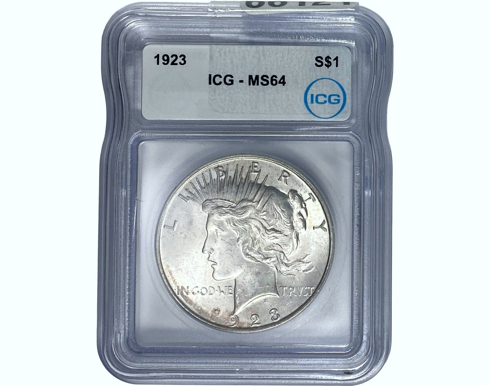 1923 Silver Peace Dollar ICG MS64 (1 of 2)