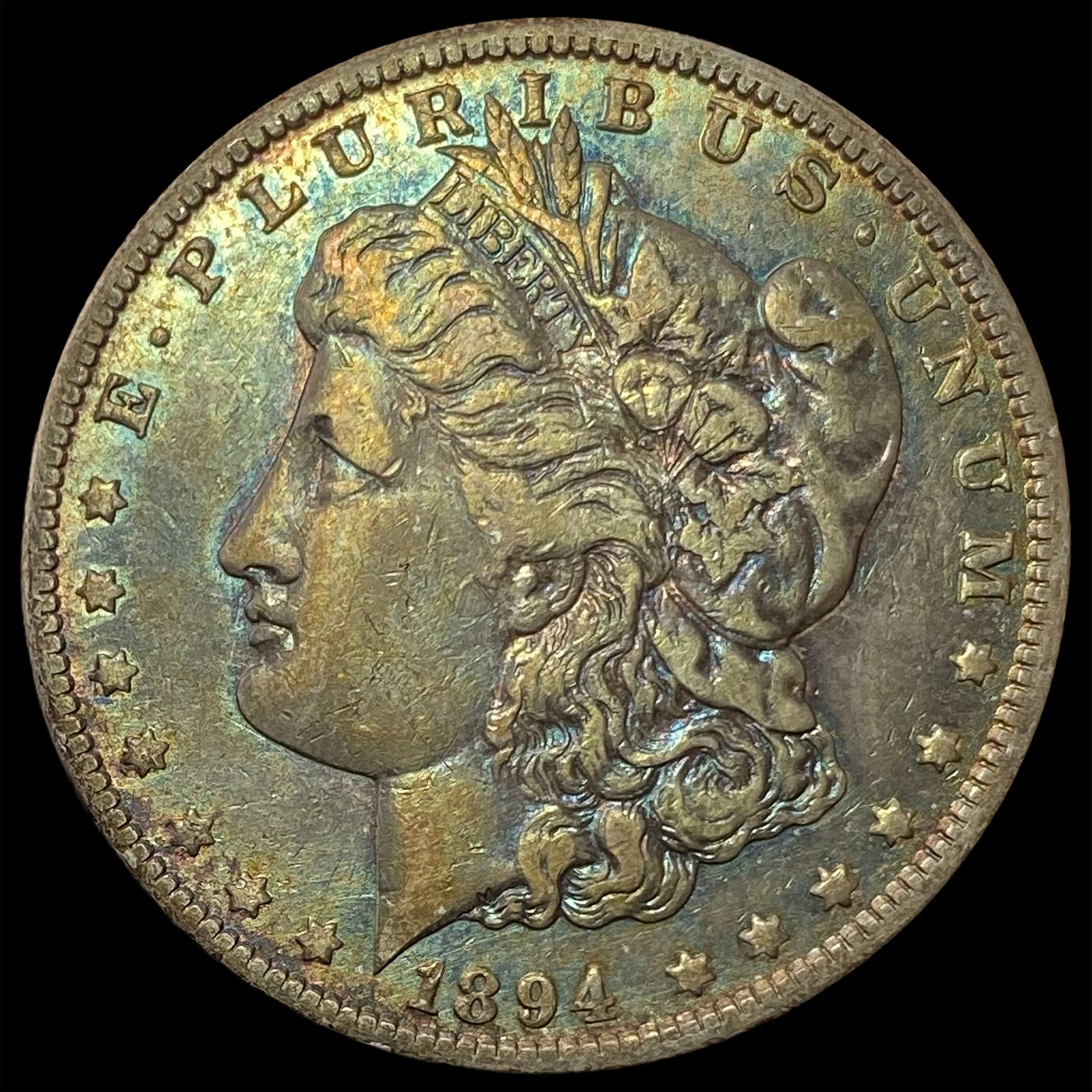 1894-O Silver Morgan Dollar LIGHTLY CIRCULATED (1 of 2)