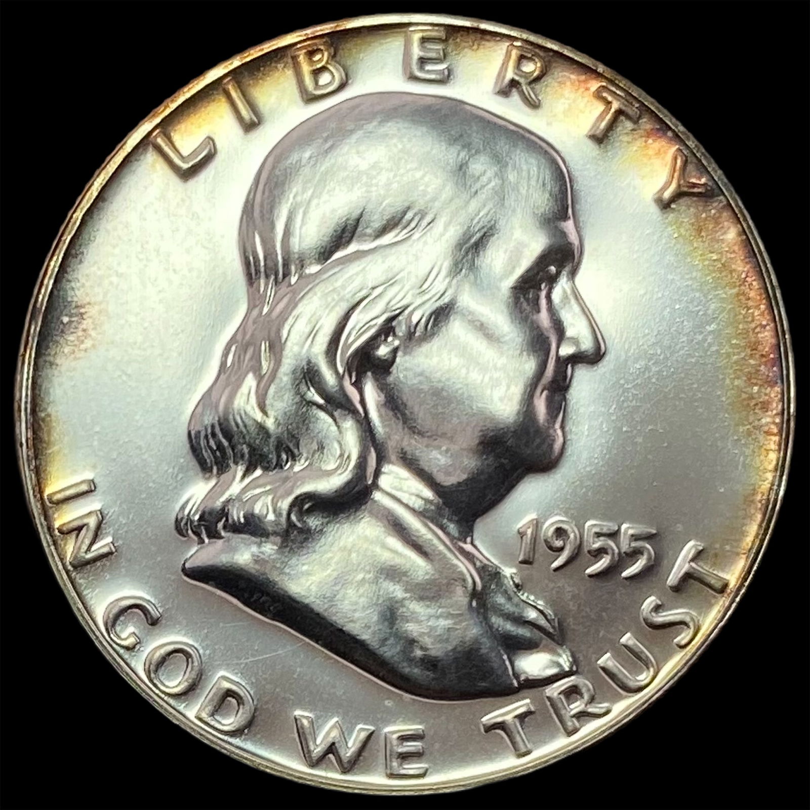 1955 Franklin Silver Half Dollar CHOICE PROOF (1 of 2)