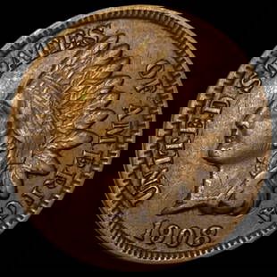 1908-S Indian Head Cent NEARLY UNCIRCULATED: 1908-S Indian Head Cent NEARLY UNCIRCULATED