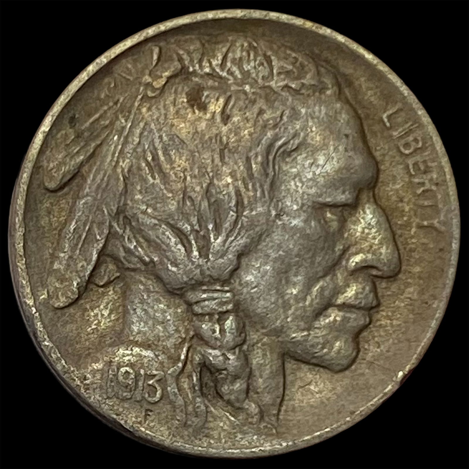 1913-D Type 1 Buffalo Nickel CLOSELY UNCIRCULATED (1 of 2)