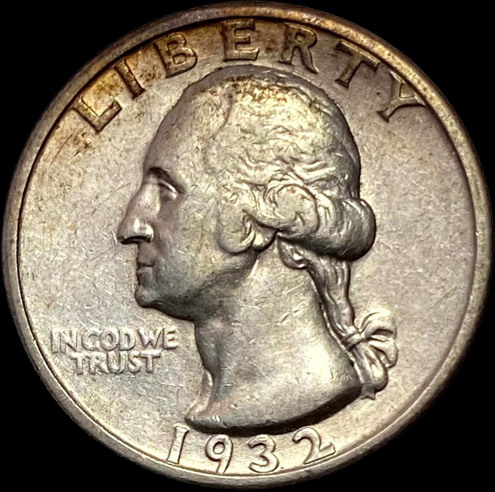 1932-S Silver Washington Quarter NEARLY UNCIRCULATED (1 of 2)