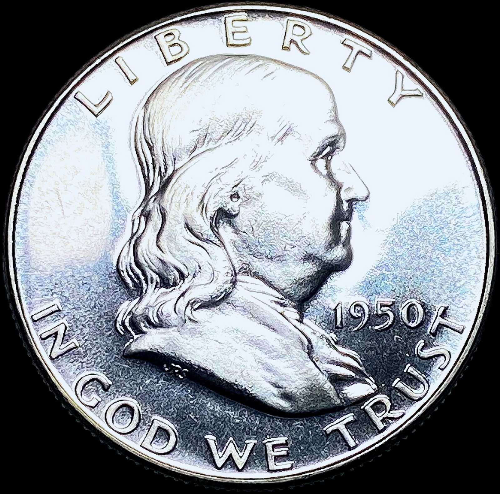 1950 Franklin Silver Half Dollar GEM PROOF (1 of 2)